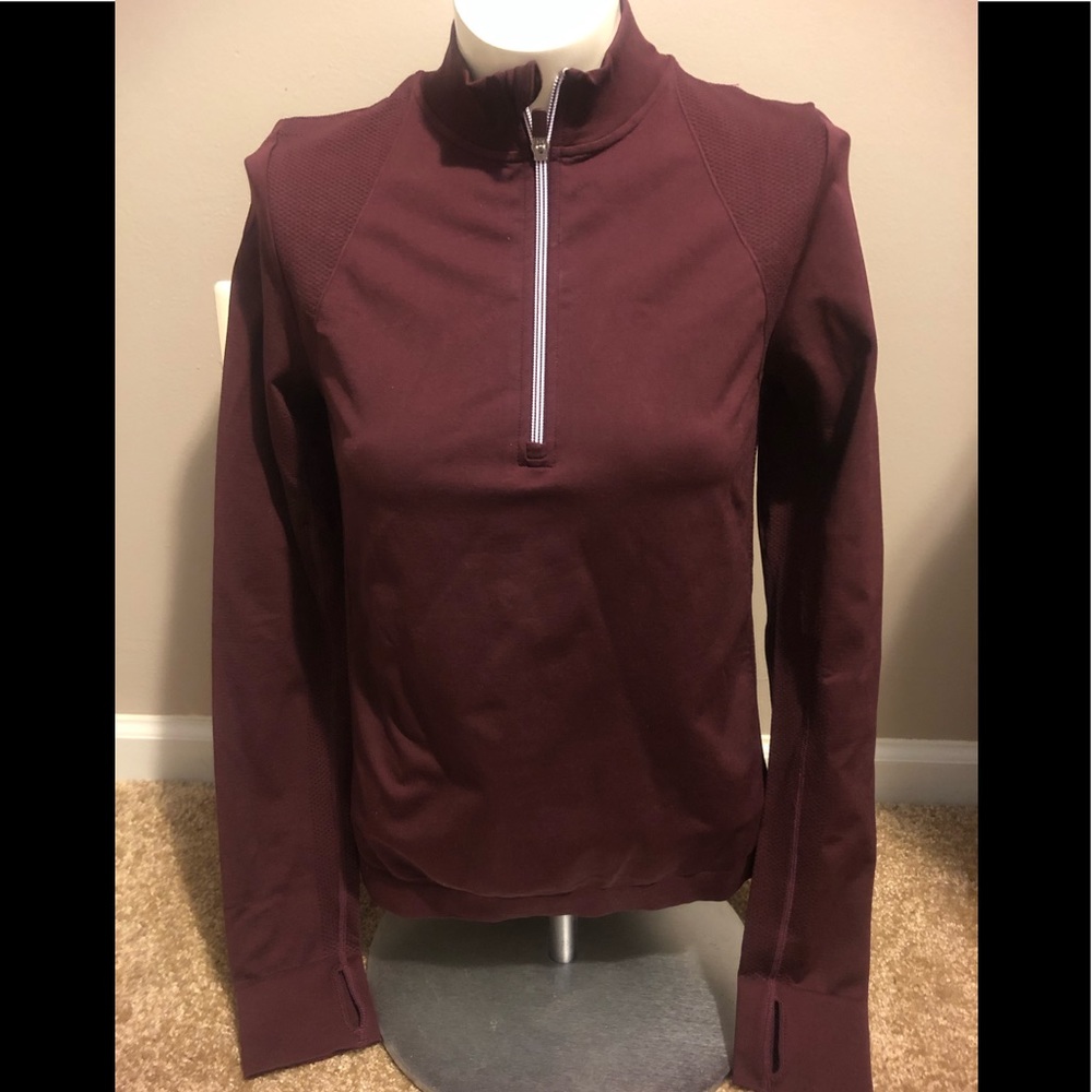 Tory sport quarter zip nwt burgundy